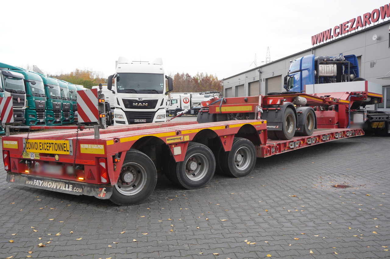 FAYMONVILLE F-S43-1ACA+D2 low bed Tief Bet semi-trailer / Load capacity 49 tons / Deck 15.5 m - نصف مقطورة بلودر منخفض: صورة 4 FAYMONVILLE F-S43-1ACA+D2 low bed Tief Bet semi-trailer / Load capacity 49 tons / Deck 15.5 m - نصف مقطورة بلودر منخفض: صورة 4