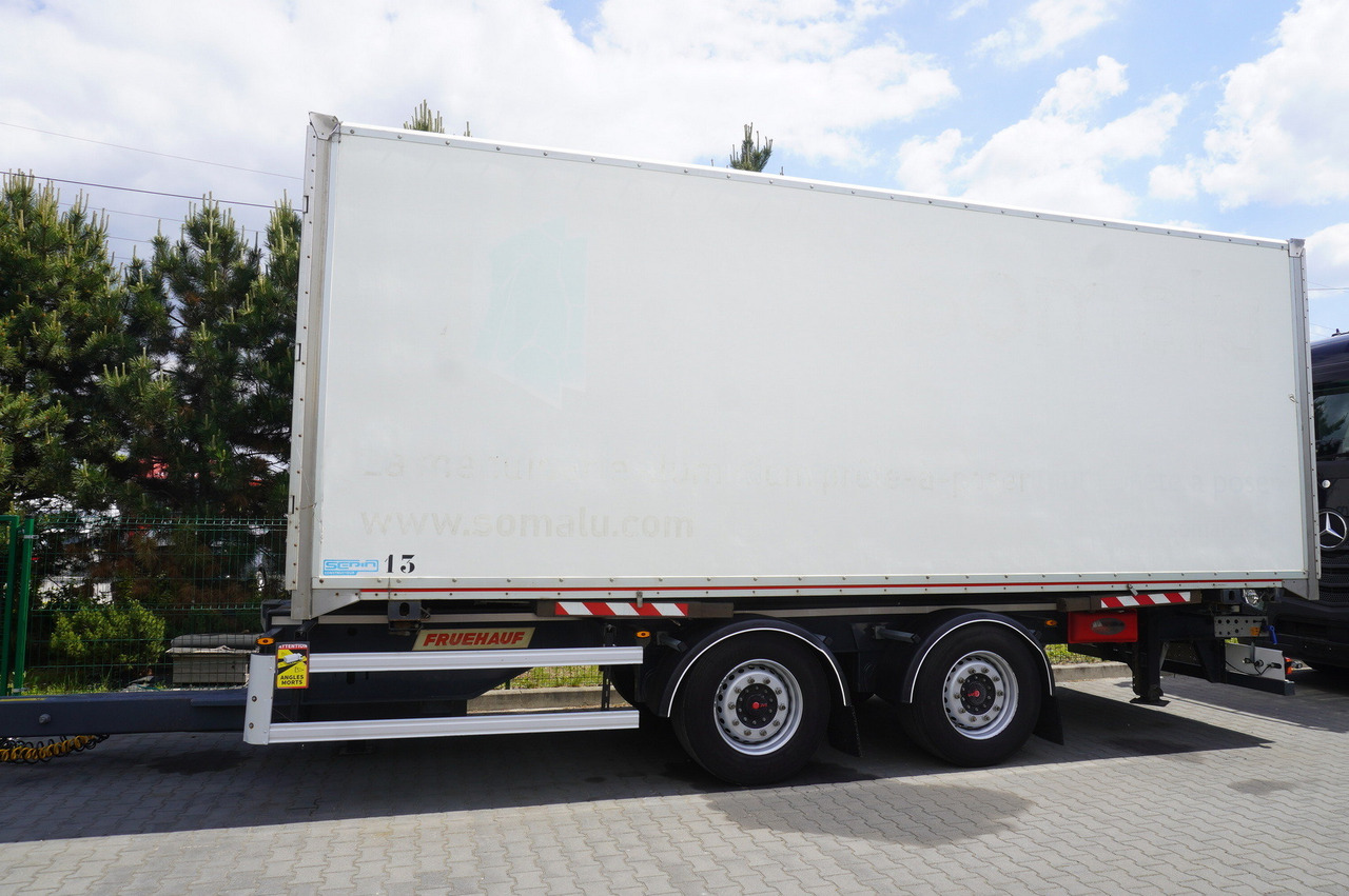 Fruehauf passthrough box trailer 18 EPAL / 2021 / SAF axles - مقطورة بصندوق مغلق: صورة 2 Fruehauf passthrough box trailer 18 EPAL / 2021 / SAF axles - مقطورة بصندوق مغلق: صورة 2