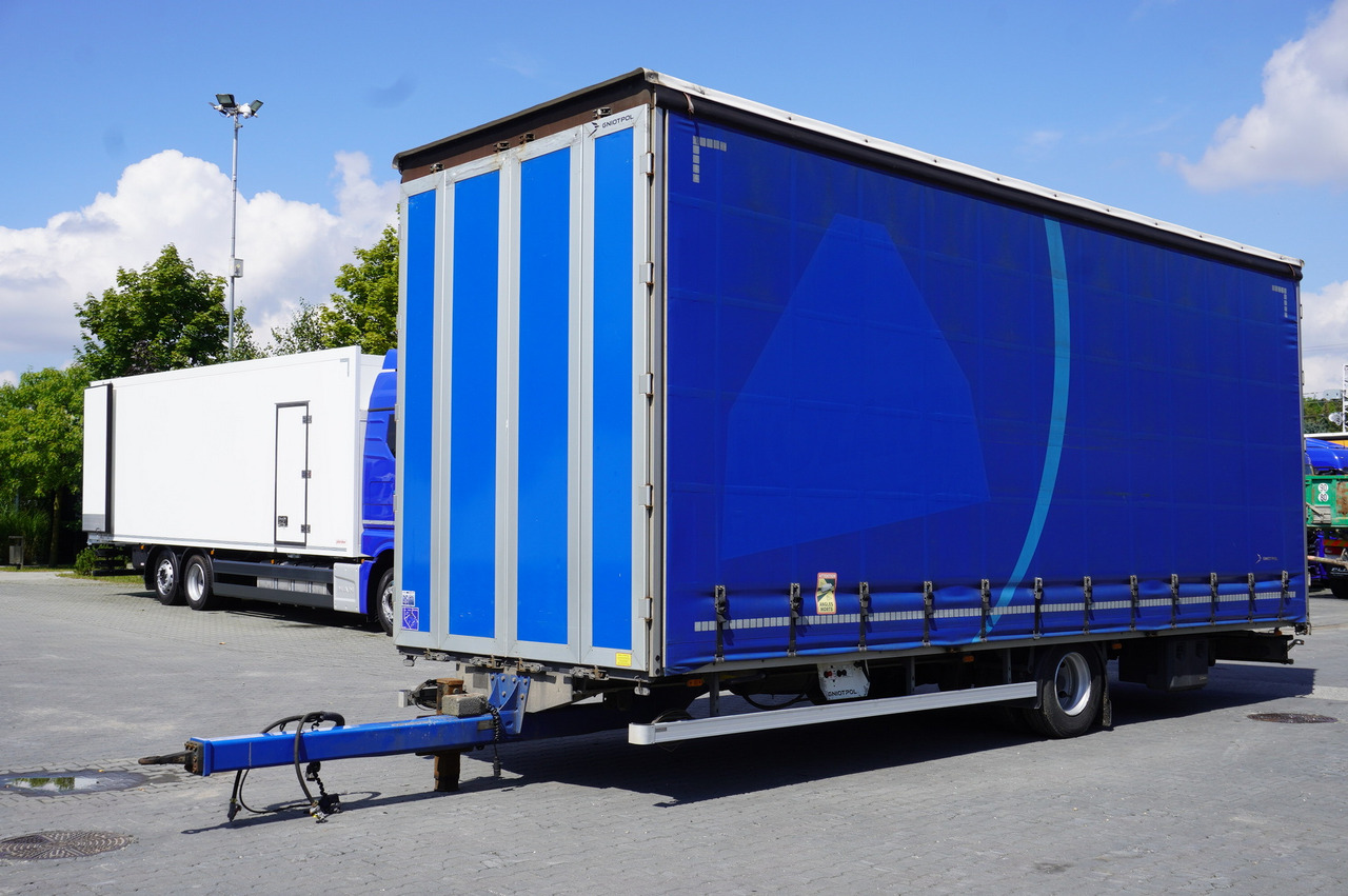 Gniotpol Tandem trailer / 10t / 2018 / 19 pallets - مقطورة ستارة: صورة 1 Gniotpol Tandem trailer / 10t / 2018 / 19 pallets - مقطورة ستارة: صورة 1