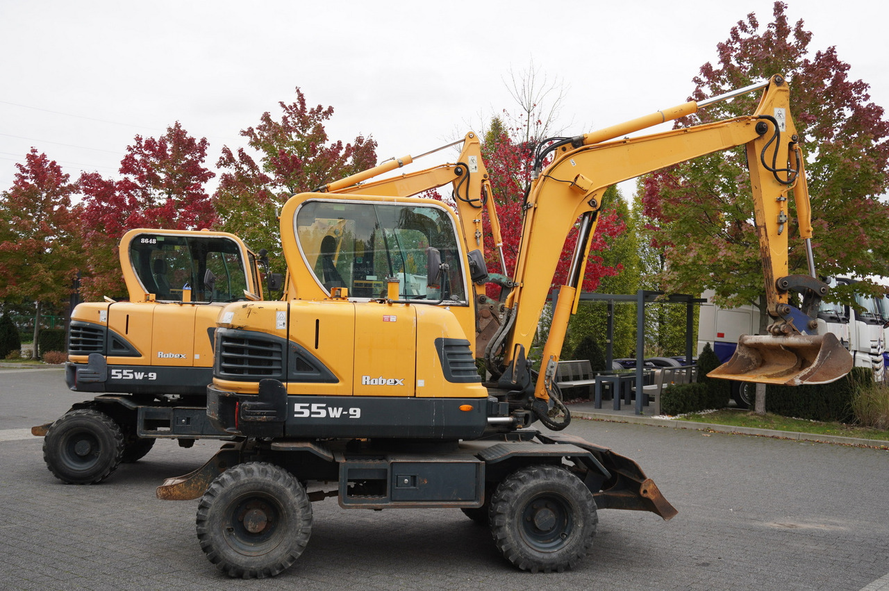 Hyundai Robex 55W-9 Wheeled Excavator 5.5t / 2pcs - حفّار: صورة 4 Hyundai Robex 55W-9 Wheeled Excavator 5.5t / 2pcs - حفّار: صورة 4