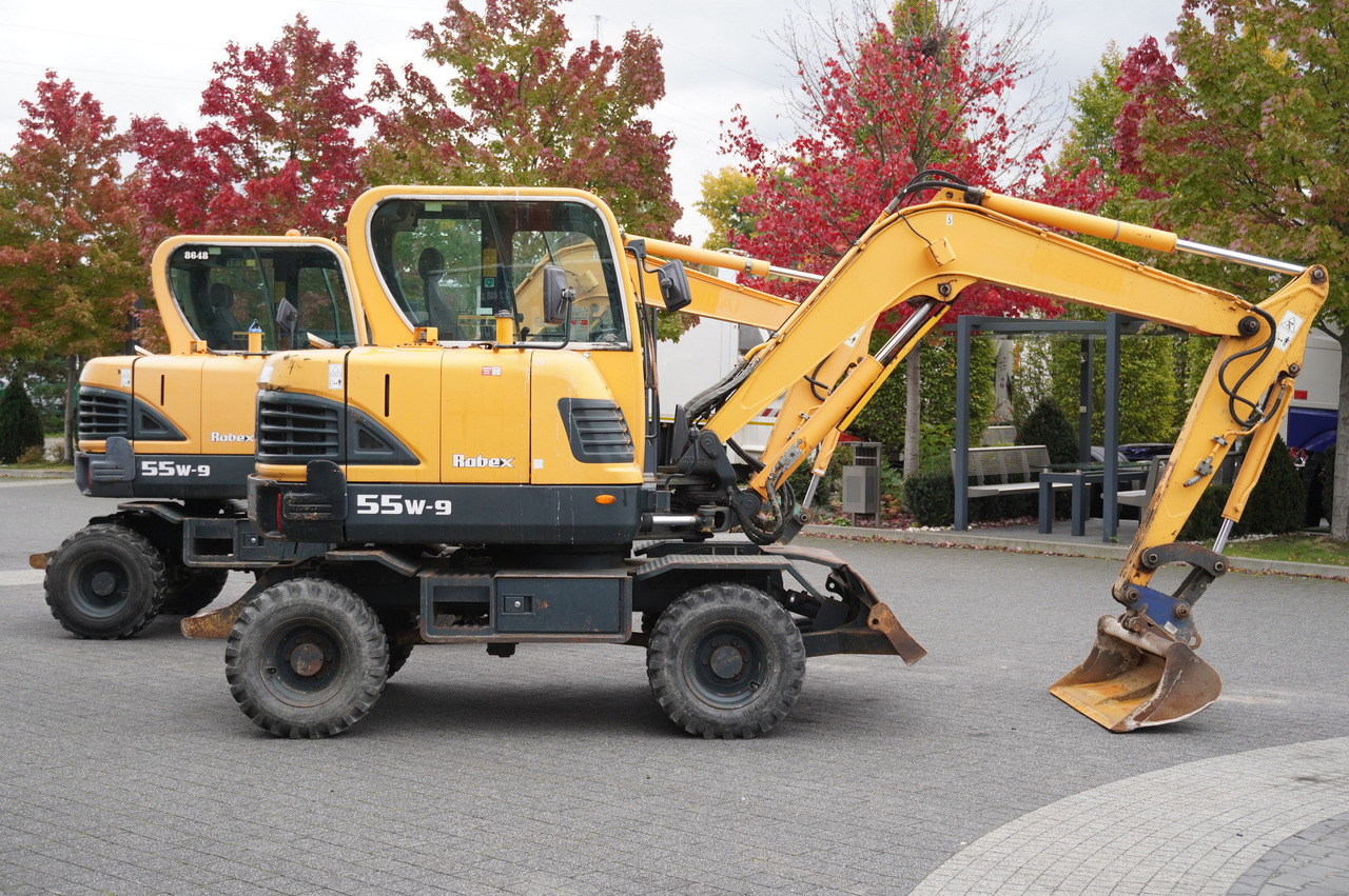 Hyundai Robex 55W-9 Wheeled Excavator 5.5t / 2pcs - حفّار: صورة 3 Hyundai Robex 55W-9 Wheeled Excavator 5.5t / 2pcs - حفّار: صورة 3