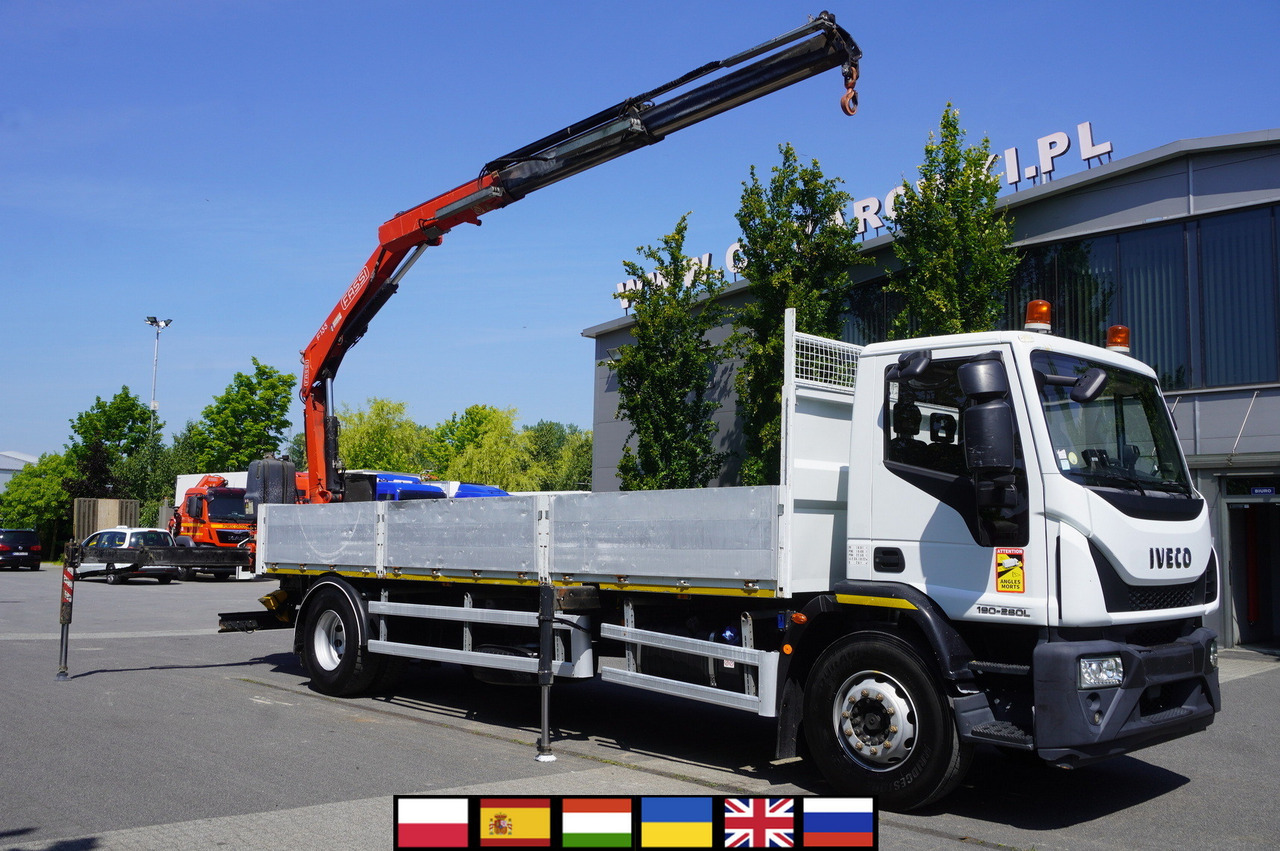 IVECO EUROCARGO 190-280L / FASSI F135A / 8 M / Lift cap. 5580 kg - شاحنة كرين: صورة 1 IVECO EUROCARGO 190-280L / FASSI F135A / 8 M / Lift cap. 5580 kg - شاحنة كرين: صورة 1