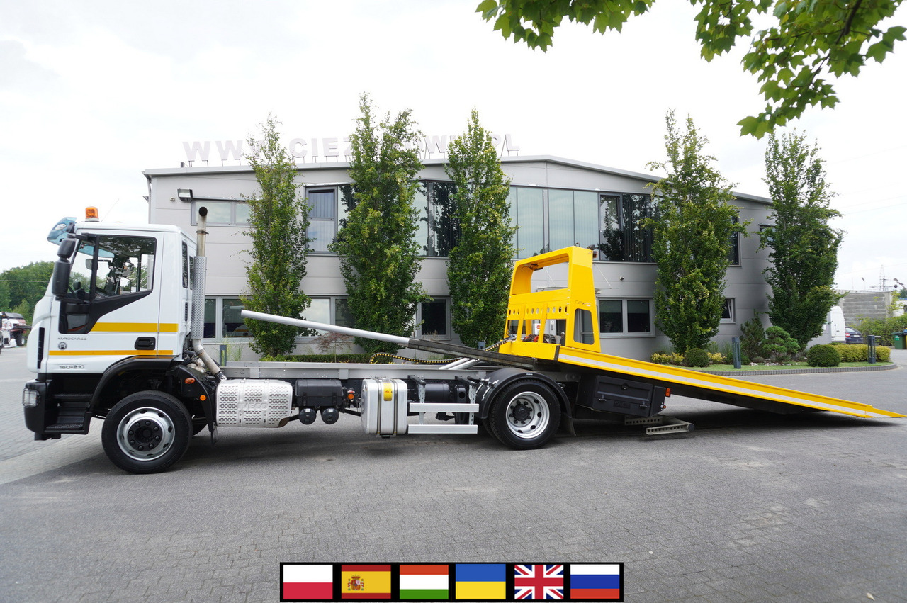 IVECO Eurocargo 160-210 / 75,000 km! / OMARS lowered tow truck platform / Fork - شاحنة سحب: صورة 1 IVECO Eurocargo 160-210 / 75,000 km! / OMARS lowered tow truck platform / Fork - شاحنة سحب: صورة 1
