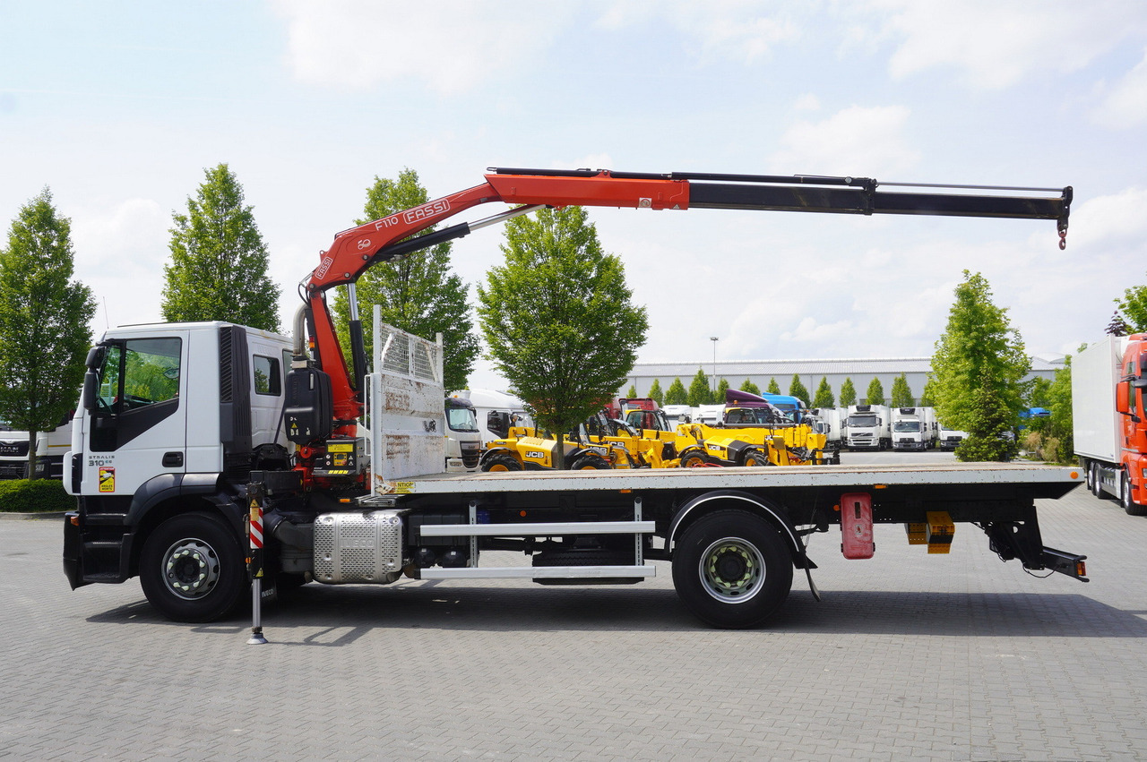 IVECO STRALIS 310 E6 / FASSI F110B / 630 MTH! / 4 t lift cap. / 19 t - شاحنات مسطحة, شاحنة كرين: صورة 4 IVECO STRALIS 310 E6 / FASSI F110B / 630 MTH! / 4 t lift cap. / 19 t - شاحنات مسطحة, شاحنة كرين: صورة 4