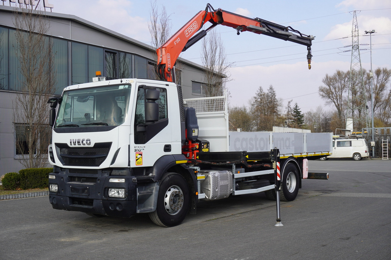 IVECO STRALIS 310 E6 / HDS FASSI 155 6.2 T / 250 thousand km - شاحنات مسطحة, شاحنة كرين: صورة 1 IVECO STRALIS 310 E6 / HDS FASSI 155 6.2 T / 250 thousand km - شاحنات مسطحة, شاحنة كرين: صورة 1