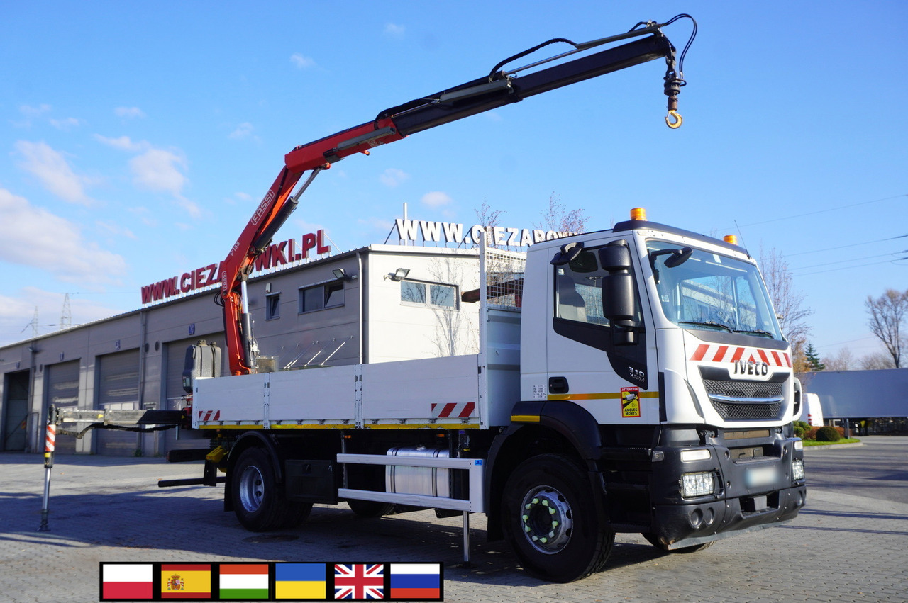 IVECO Stralis X-Way 310 4x2 E6 / Fassi F155 crane / 670 MTH / 130 tho. km / - شاحنات مسطحة, شاحنة كرين: صورة 1 IVECO Stralis X-Way 310 4x2 E6 / Fassi F155 crane / 670 MTH / 130 tho. km / - شاحنات مسطحة, شاحنة كرين: صورة 1