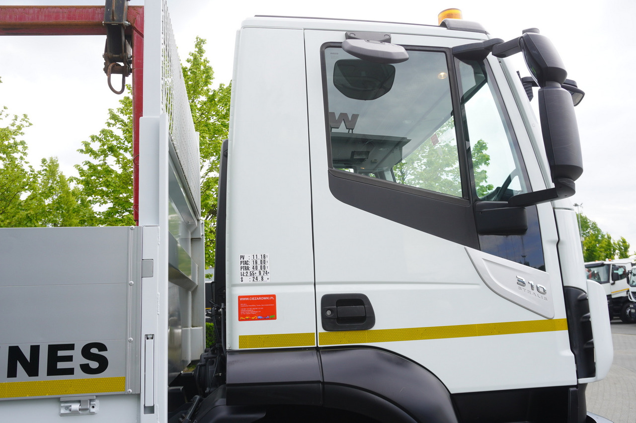 شاحنات مسطحة, شاحنة كرين Iveco Stralis 310 / 34 tho km !!! / FASSI 4 Tons 400 MTH! / Flatbed: صورة 20