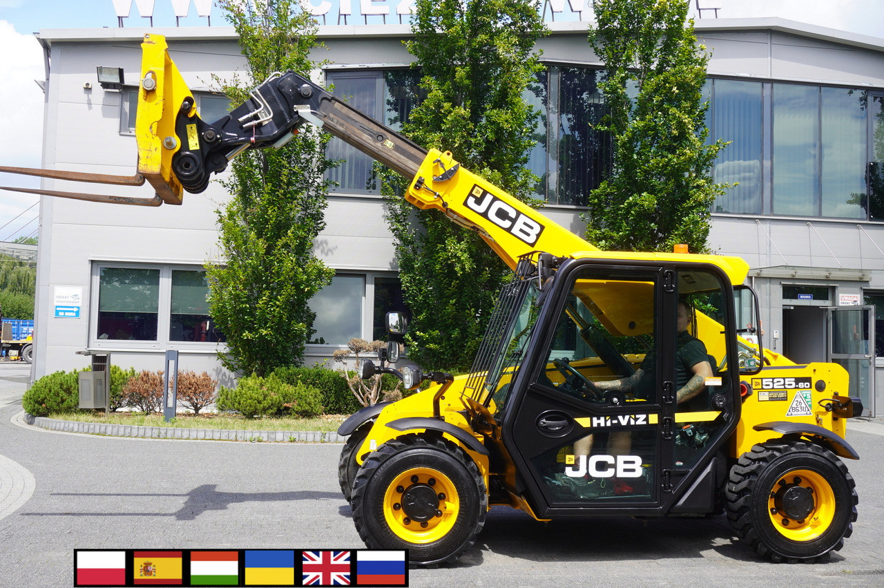 JCB 525-60T5 / 2022 / 860 MTH! / 2.5 T / Reach 6 m / joystick - آلة رفع ونقل تلسكوبية: صورة 1 JCB 525-60T5 / 2022 / 860 MTH! / 2.5 T / Reach 6 m / joystick - آلة رفع ونقل تلسكوبية: صورة 1