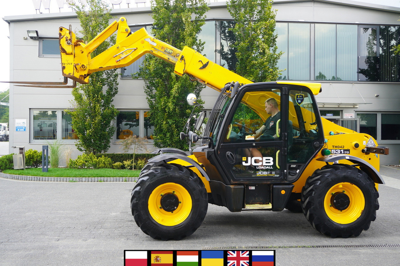 JCB 531-70 / 900 MTH telescopic charger! / 3.1 T / 7 M - جرافة ذات عجلات تلسكوبية: صورة 1 JCB 531-70 / 900 MTH telescopic charger! / 3.1 T / 7 M - جرافة ذات عجلات تلسكوبية: صورة 1