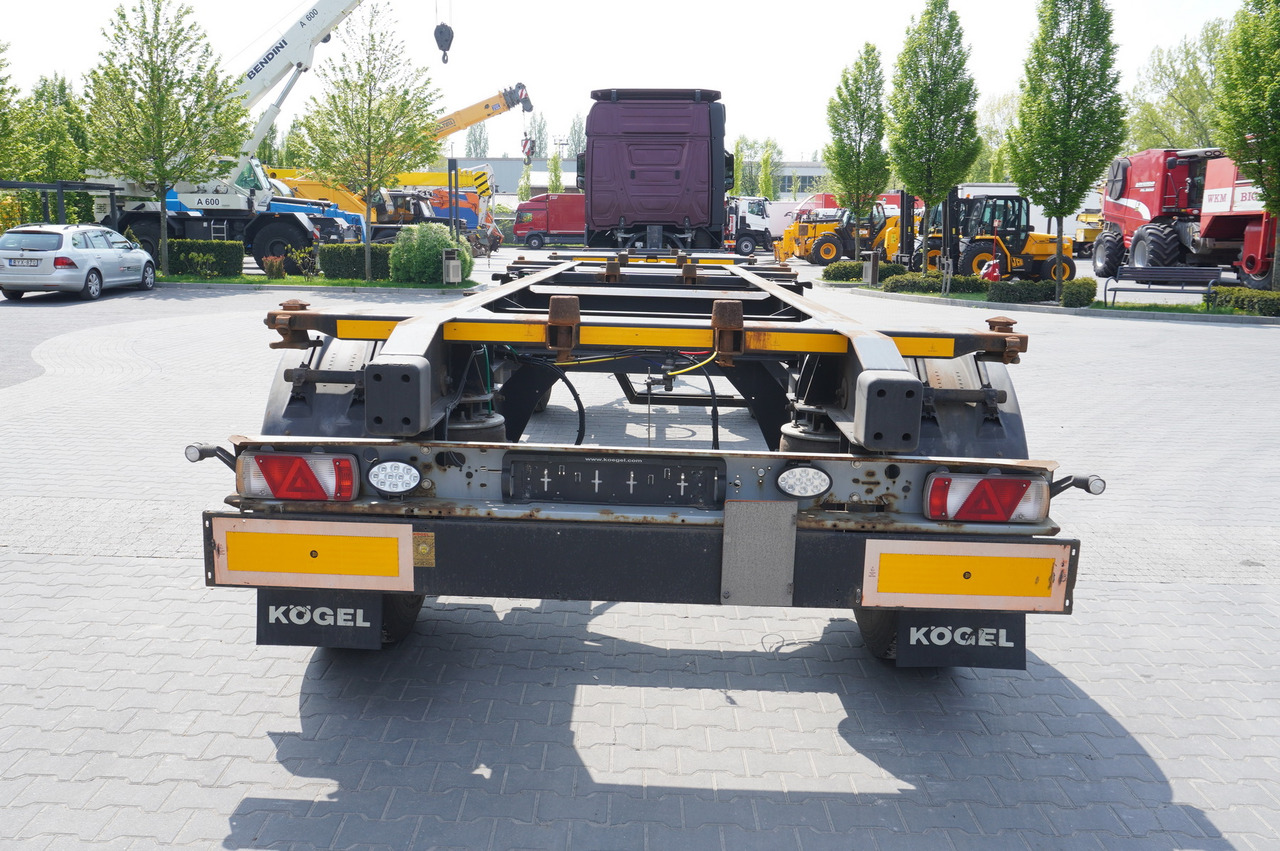 KOGEL AWE 18, two-axle, BDF, 7.5m chassis , air suspension, SAF axles - مقطورة بهيكل معدني: صورة 5 KOGEL AWE 18, two-axle, BDF, 7.5m chassis , air suspension, SAF axles - مقطورة بهيكل معدني: صورة 5