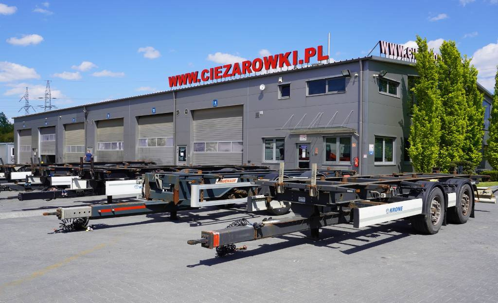 KRONE Trailer Krone BDF / 18 t - ناقل حاوية/ مقطورة بحاوية: صورة 1 KRONE Trailer Krone BDF / 18 t - ناقل حاوية/ مقطورة بحاوية: صورة 1