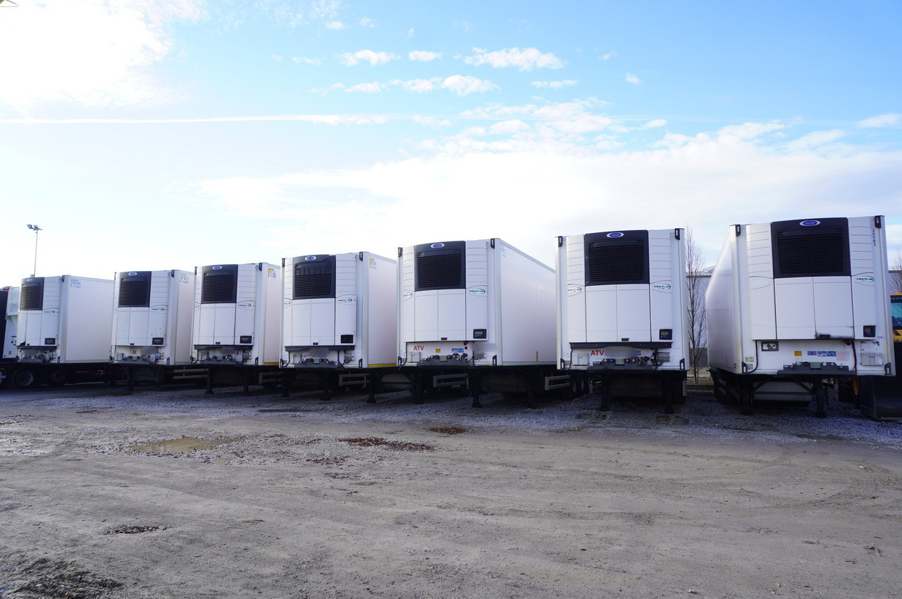 LAMBERET refrigerated semi-trailer / Carrier Vector 1950 MT (Multitemperature) / 10 units - نصف مقطورة للتبريد: صورة 1 LAMBERET refrigerated semi-trailer / Carrier Vector 1950 MT (Multitemperature) / 10 units - نصف مقطورة للتبريد: صورة 1