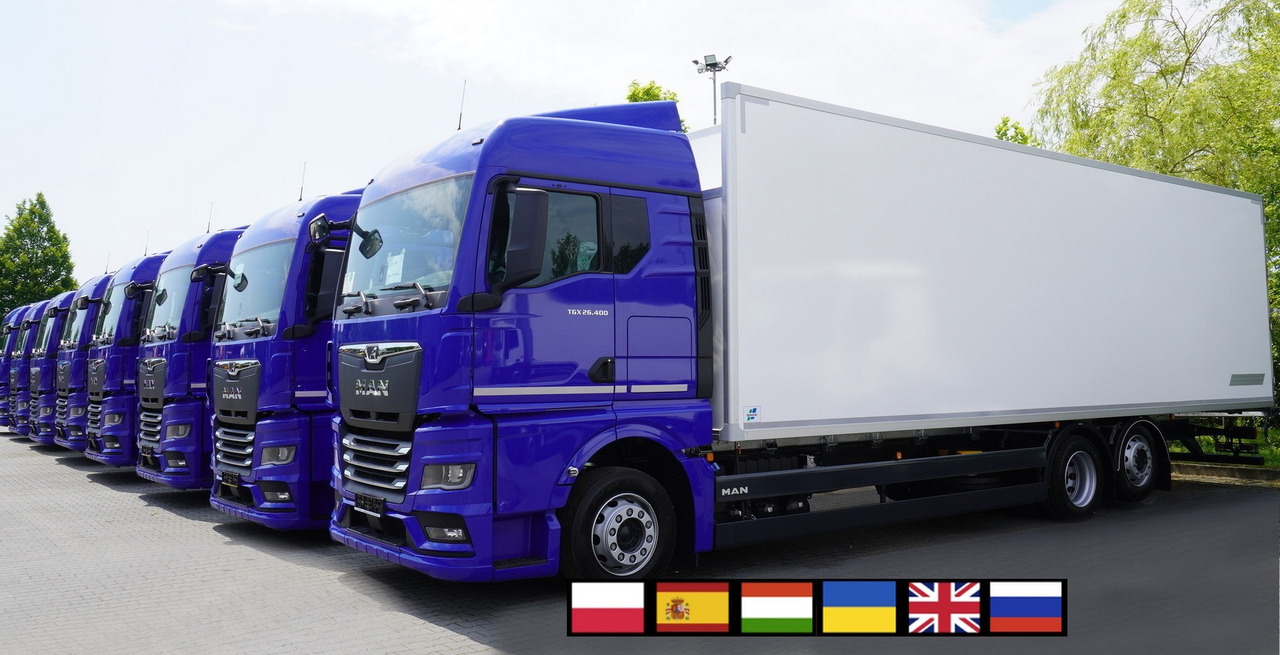 MAN New MAN TGX 26.400 / NEW IGLOOCAR refrigerator 23 pallets / 6×2 / 2024 / 10 units - شاحنة متساوية الحرارة: صورة 1 MAN New MAN TGX 26.400 / NEW IGLOOCAR refrigerator 23 pallets / 6×2 / 2024 / 10 units - شاحنة متساوية الحرارة: صورة 1