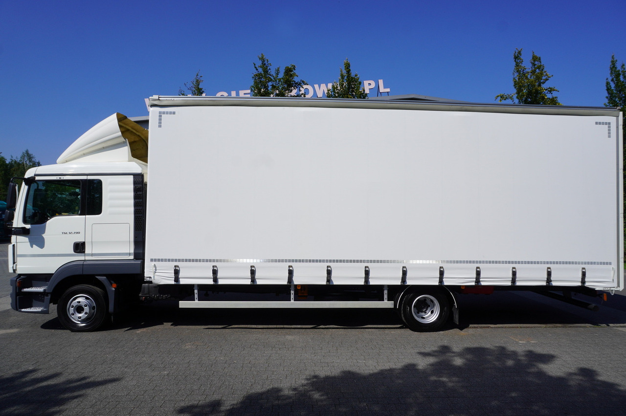 MAN TGL 12.190 / Curtainsider 19 EPAL / Sleeper cab - شاحنة ذات ستائر جانبية: صورة 2 MAN TGL 12.190 / Curtainsider 19 EPAL / Sleeper cab - شاحنة ذات ستائر جانبية: صورة 2