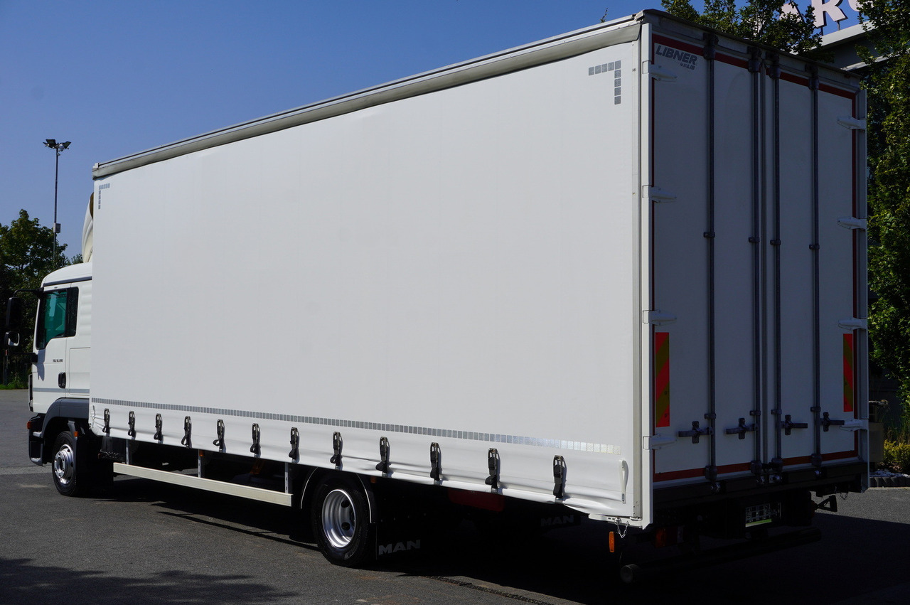 MAN TGL 12.190 / Curtainsider 19 EPAL / Sleeper cab - شاحنة ذات ستائر جانبية: صورة 3 MAN TGL 12.190 / Curtainsider 19 EPAL / Sleeper cab - شاحنة ذات ستائر جانبية: صورة 3