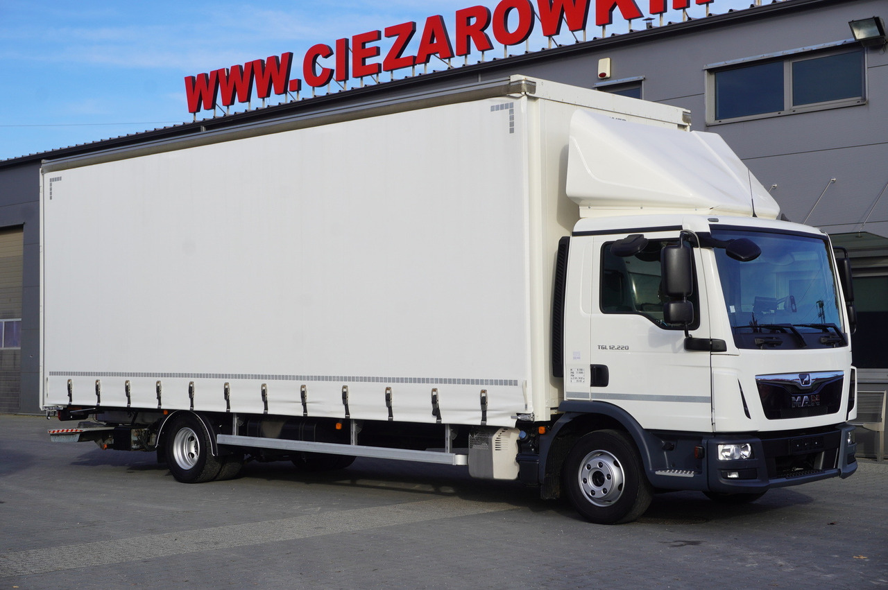 MAN TGL 12.220 / Curtainsider 19 EPAL / 140 tho. km - شاحنة ذات ستائر جانبية: صورة 2 MAN TGL 12.220 / Curtainsider 19 EPAL / 140 tho. km - شاحنة ذات ستائر جانبية: صورة 2