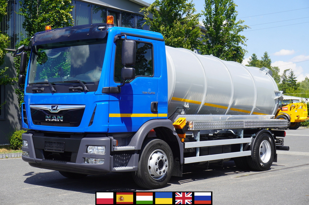 MAN TGM 15.250 / NEW septic tank (07/2025) superstructure 8000 l / 160 tho. km - صهريج السماد السائل: صورة 1 MAN TGM 15.250 / NEW septic tank (07/2025) superstructure 8000 l / 160 tho. km - صهريج السماد السائل: صورة 1
