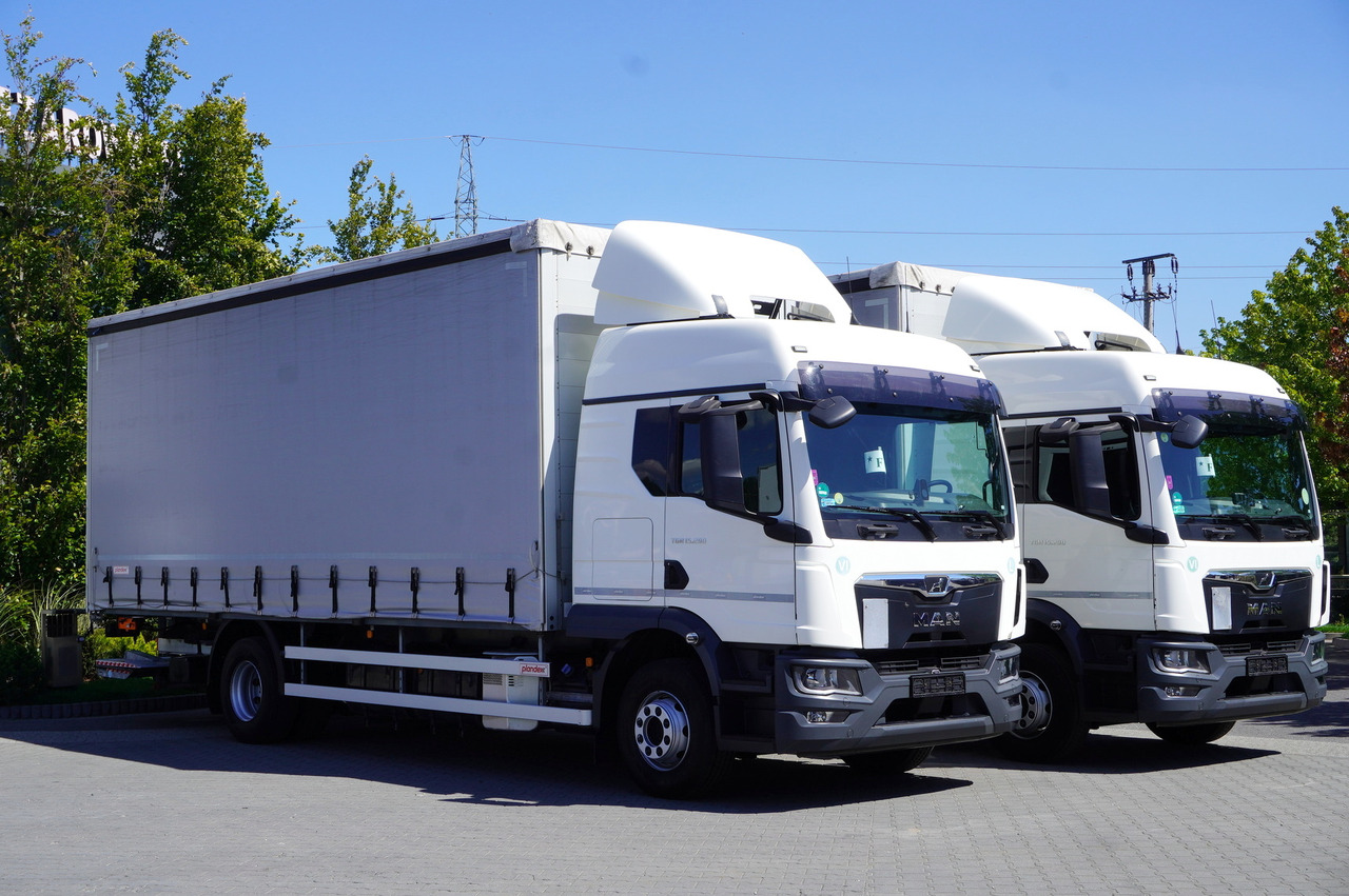 MAN TGM 15.290 Curtainsider / Glob / Manual / 2 beds / 17 EPAL - شاحنة ذات ستائر جانبية: صورة 2 MAN TGM 15.290 Curtainsider / Glob / Manual / 2 beds / 17 EPAL - شاحنة ذات ستائر جانبية: صورة 2