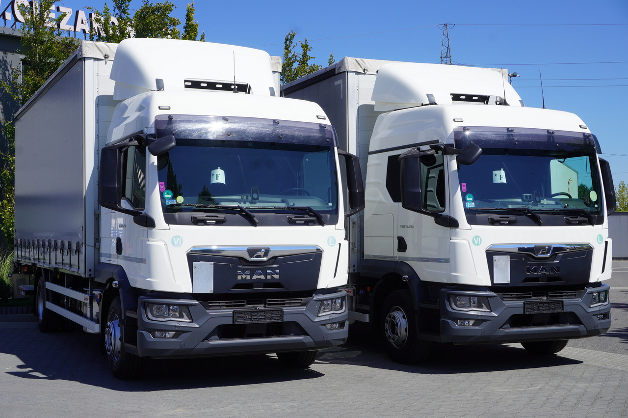 MAN TGM 15.290 Curtainsider / Glob / Manual / 2 beds / 17 EPAL - شاحنة ذات ستائر جانبية: صورة 3 MAN TGM 15.290 Curtainsider / Glob / Manual / 2 beds / 17 EPAL - شاحنة ذات ستائر جانبية: صورة 3