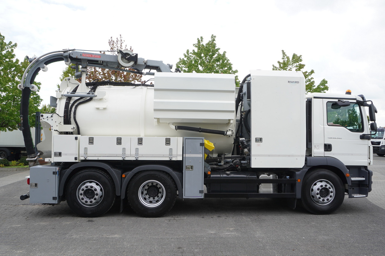 MAN TGM 26.340 E6 / RIVARD sewage cleaner 11.8 m3 / 170 tho. km / steered axle - فراغ شاحنة: صورة 2 MAN TGM 26.340 E6 / RIVARD sewage cleaner 11.8 m3 / 170 tho. km / steered axle - فراغ شاحنة: صورة 2