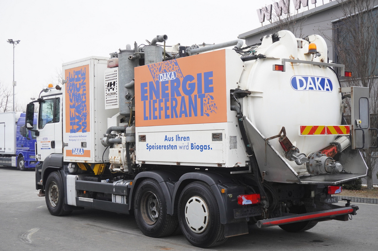 MAN TGS 26.360 / Holzmann Fahrzeugbau HBS 28/120.00 kitchen waste vehicle / Euro 5 - شاحنة قمامة: صورة 3 MAN TGS 26.360 / Holzmann Fahrzeugbau HBS 28/120.00 kitchen waste vehicle / Euro 5 - شاحنة قمامة: صورة 3