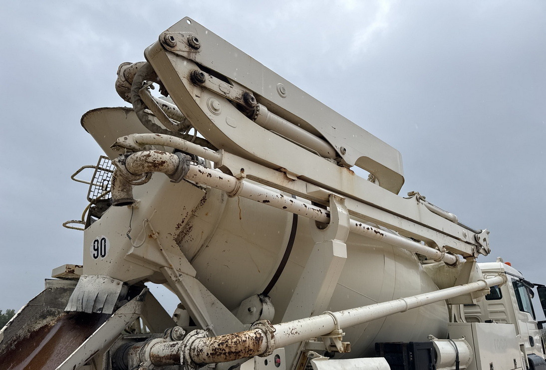 مضخة خرسانة MAN TGS 32.400 8x4 Concrete Mixer Pump truck / 426 MTH !!! / 18 meters: صورة 6