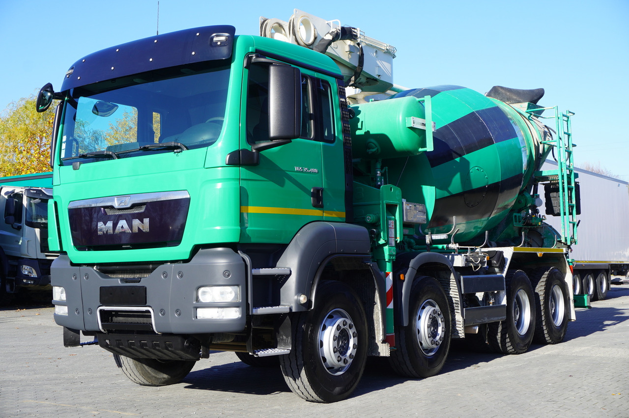 MAN TGS 35.480 8x4 Concrete Mixer Pump truck / Putzmeister M24-3 / 1600 MTH! - مضخة خرسانة: صورة 2 MAN TGS 35.480 8x4 Concrete Mixer Pump truck / Putzmeister M24-3 / 1600 MTH! - مضخة خرسانة: صورة 2