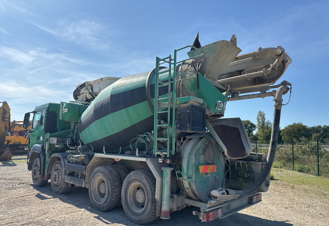 MAN TGS 35.480 8x4 Concrete Mixer Pump truck / Putzmeister M24-3 / 1600 MTH! - مضخة خرسانة: صورة 4 MAN TGS 35.480 8x4 Concrete Mixer Pump truck / Putzmeister M24-3 / 1600 MTH! - مضخة خرسانة: صورة 4
