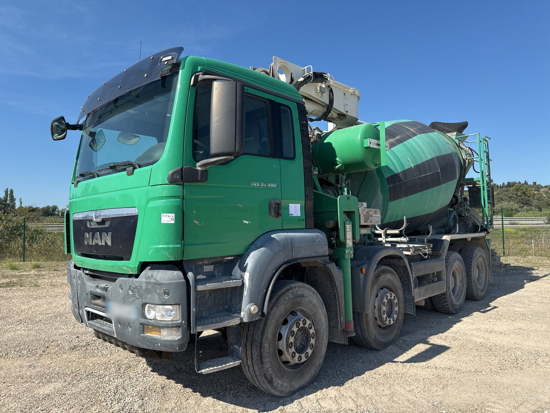MAN TGS 35.480 8x4 Concrete Mixer Pump truck / Putzmeister M24-3 / 1600 MTH! - مضخة خرسانة: صورة 2 MAN TGS 35.480 8x4 Concrete Mixer Pump truck / Putzmeister M24-3 / 1600 MTH! - مضخة خرسانة: صورة 2