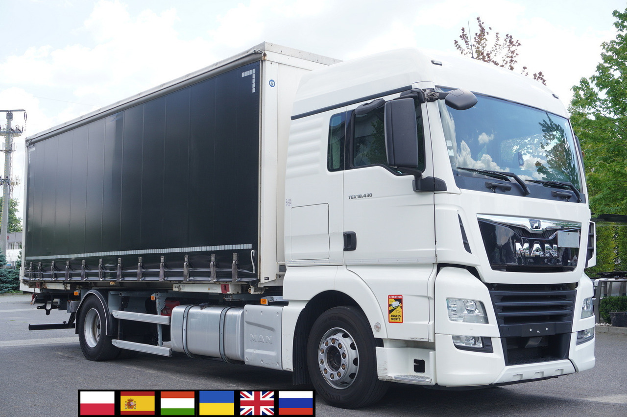 MAN TGX 18.430 / Curtainsider 18 EPAL / sleeping cab / 2021 - شاحنة ذات ستائر جانبية: صورة 1 MAN TGX 18.430 / Curtainsider 18 EPAL / sleeping cab / 2021 - شاحنة ذات ستائر جانبية: صورة 1