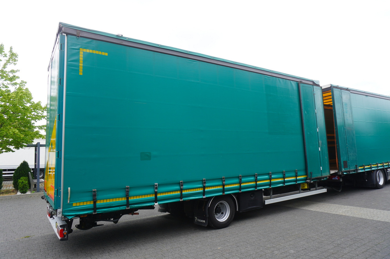 MAN TGX 18.470 / Trailer 19 EPAL / Curtainsider 19 EPAL / 2022 / Retarder / 15 units - شاحنة ذات ستائر جانبية: صورة 4 MAN TGX 18.470 / Trailer 19 EPAL / Curtainsider 19 EPAL / 2022 / Retarder / 15 units - شاحنة ذات ستائر جانبية: صورة 4