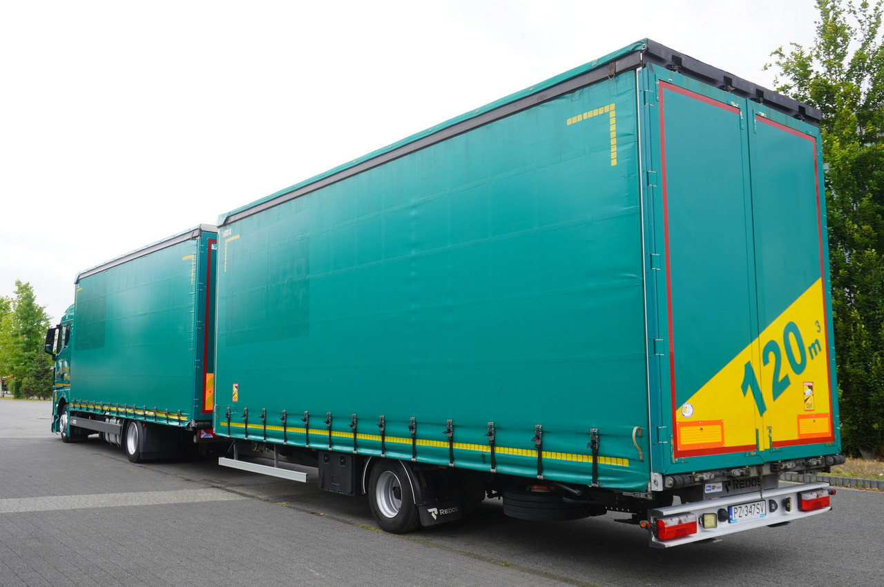 MAN TGX 18.470 / Trailer 19 EPAL / Curtainsider 19 EPAL / 2022 / Retarder / 15 units - شاحنة ذات ستائر جانبية: صورة 3 MAN TGX 18.470 / Trailer 19 EPAL / Curtainsider 19 EPAL / 2022 / Retarder / 15 units - شاحنة ذات ستائر جانبية: صورة 3