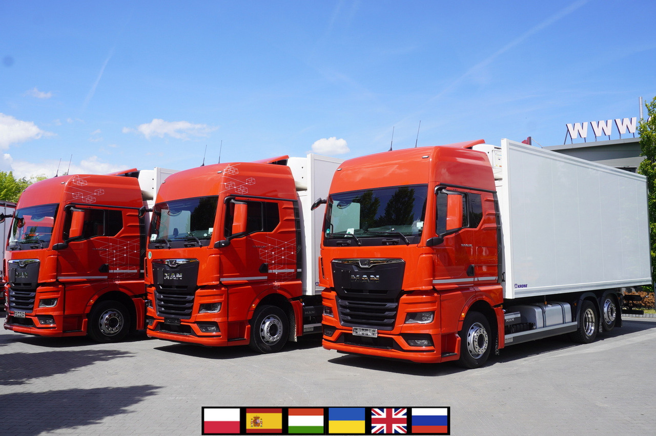 MAN TGX 26.510 / 2022 / New Krone refrigerator bitemperature / Dopplestock / 4 units - شاحنة ذات مبرد: صورة 2 MAN TGX 26.510 / 2022 / New Krone refrigerator bitemperature / Dopplestock / 4 units - شاحنة ذات مبرد: صورة 2