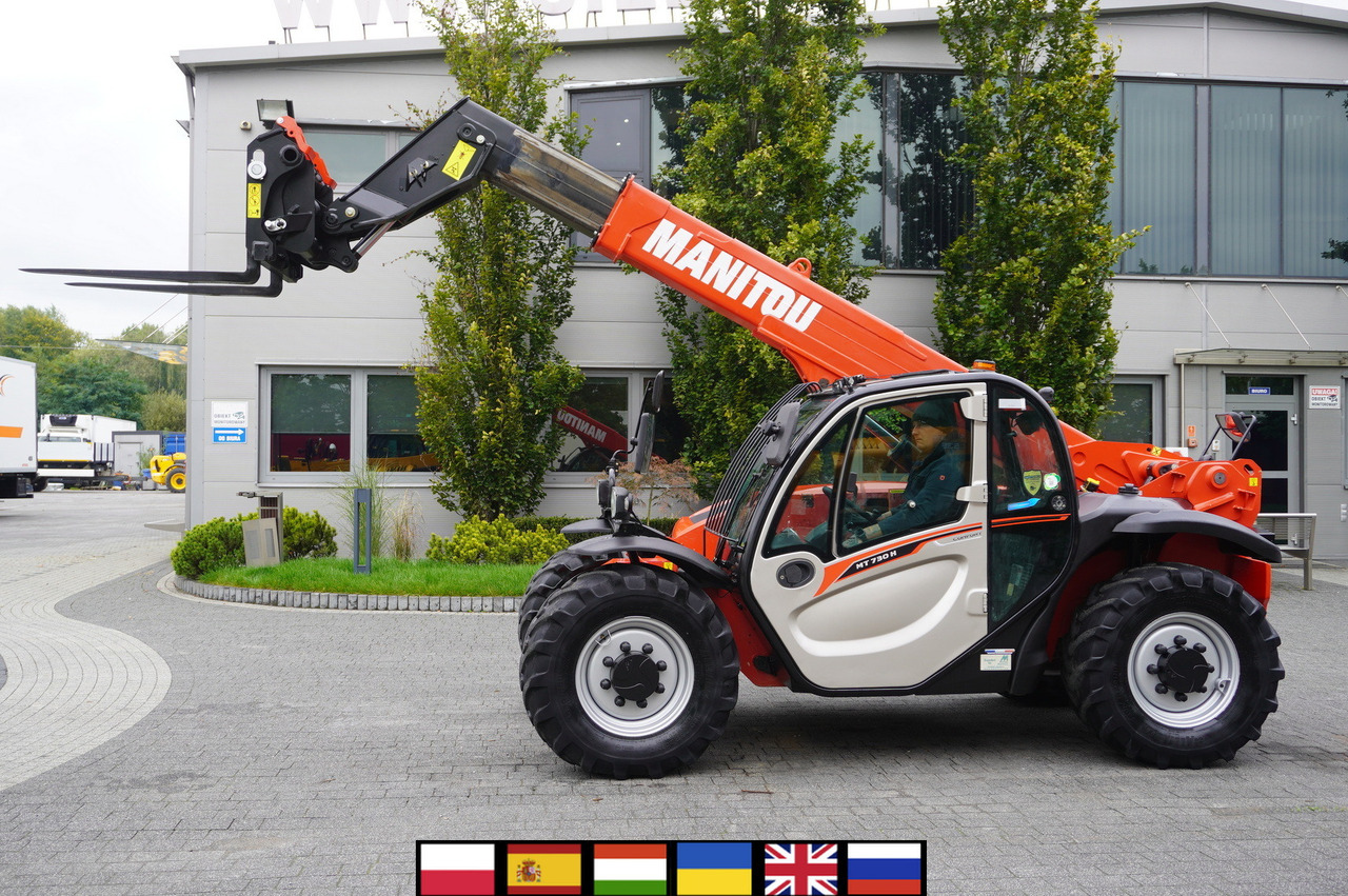 MANITOU MT 730 H / 7 m reach / 3 t / height 190 cm / 2900 MTH! / Joystick - جرافة ذات عجلات تلسكوبية: صورة 1 MANITOU MT 730 H / 7 m reach / 3 t / height 190 cm / 2900 MTH! / Joystick - جرافة ذات عجلات تلسكوبية: صورة 1
