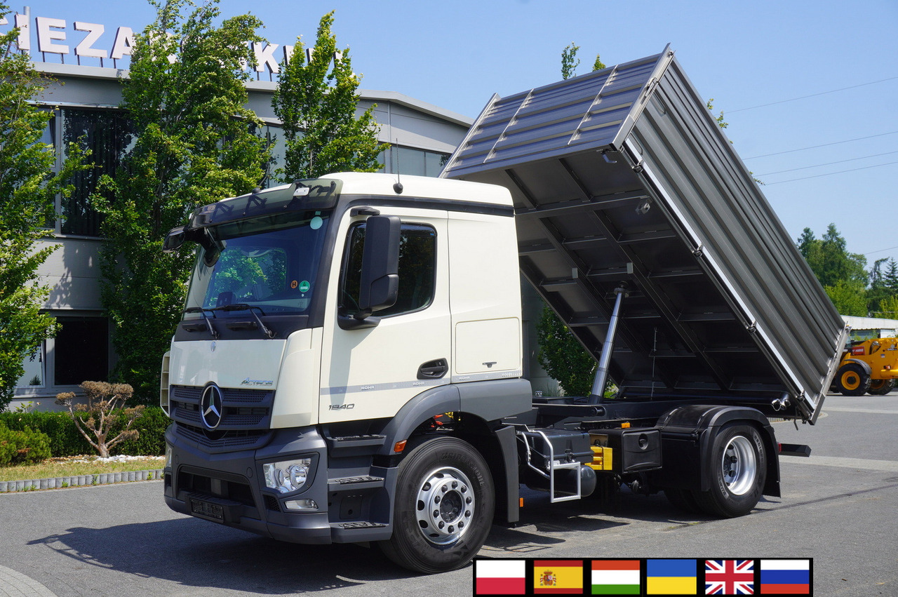 MERCEDES-BENZ Actros 1840 / New 3-side tipper 10 EPAL / Diff. lock / Load cap 10 t - شاحنة قلاب: صورة 1 MERCEDES-BENZ Actros 1840 / New 3-side tipper 10 EPAL / Diff. lock / Load cap 10 t - شاحنة قلاب: صورة 1