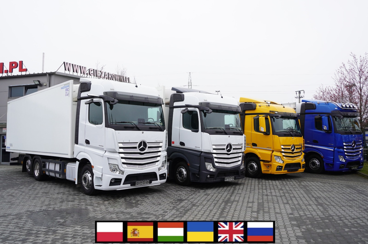 MERCEDES-BENZ Actros 2543 E6 6×2 / Refrigerated truck / ATP/FRC / 20 pallets / 260000 km!!! - شاحنة ذات مبرد: صورة 1 MERCEDES-BENZ Actros 2543 E6 6×2 / Refrigerated truck / ATP/FRC / 20 pallets / 260000 km!!! - شاحنة ذات مبرد: صورة 1