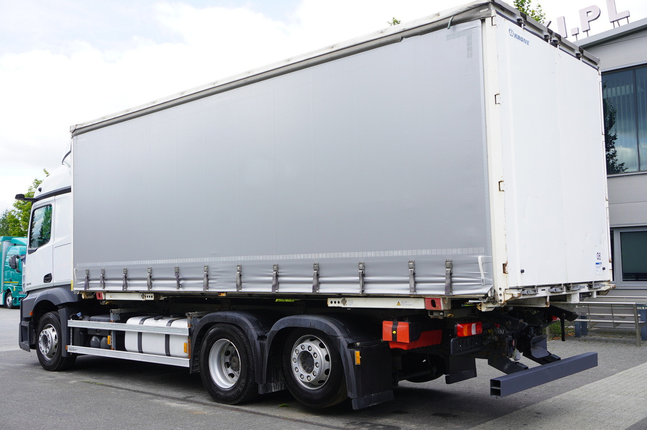 MERCEDES-BENZ Actros 2545 6×2 MP5 / ADR AT / Curtainsider 18 EPAL - شاحنة ذات ستائر جانبية: صورة 3 MERCEDES-BENZ Actros 2545 6×2 MP5 / ADR AT / Curtainsider 18 EPAL - شاحنة ذات ستائر جانبية: صورة 3