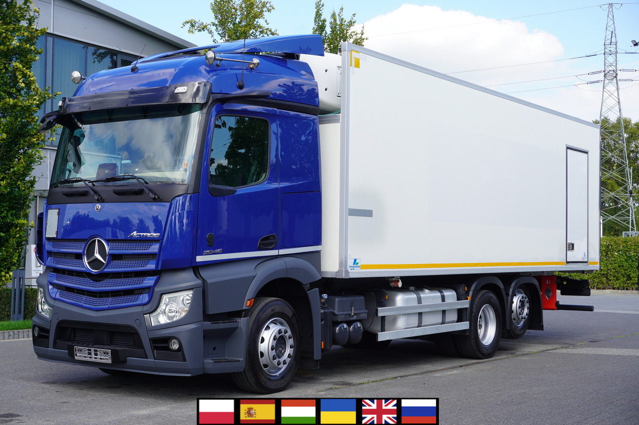 MERCEDES-BENZ Actros 2546 / Lecapitaine refrigerator 20 EPAL / Multitemperature / Carrier Supra 1150 MT - شاحنة ذات مبرد: صورة 1 MERCEDES-BENZ Actros 2546 / Lecapitaine refrigerator 20 EPAL / Multitemperature / Carrier Supra 1150 MT - شاحنة ذات مبرد: صورة 1