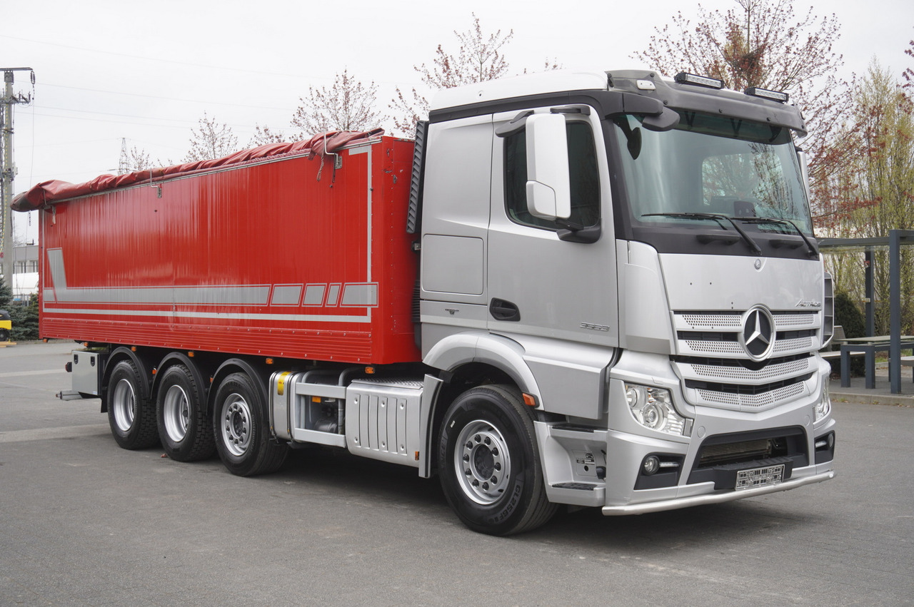 شاحنات مسطحة MERCEDES-BENZ Actros 3563 8x4 / Tipper for grain 20 t load capacity: صورة 11 شاحنات مسطحة MERCEDES-BENZ Actros 3563 8x4 / Tipper for grain 20 t load capacity: صورة 11