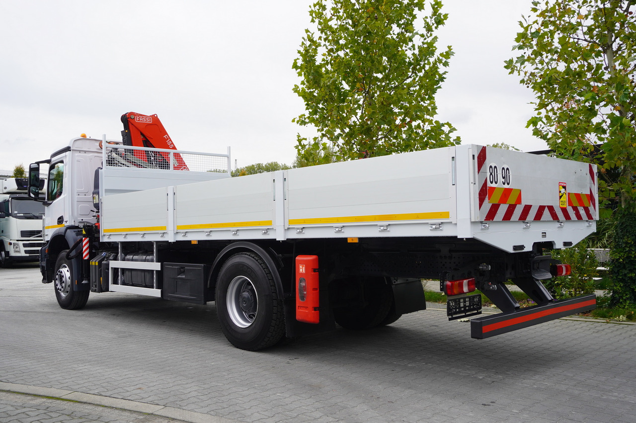 MERCEDES-BENZ Arocs 1830 / Flatbed 16 EPAL / HDS Fassi 155 / Reach 8 m / Load capacity 6160 kg - شاحنة كرين: صورة 4 MERCEDES-BENZ Arocs 1830 / Flatbed 16 EPAL / HDS Fassi 155 / Reach 8 m / Load capacity 6160 kg - شاحنة كرين: صورة 4