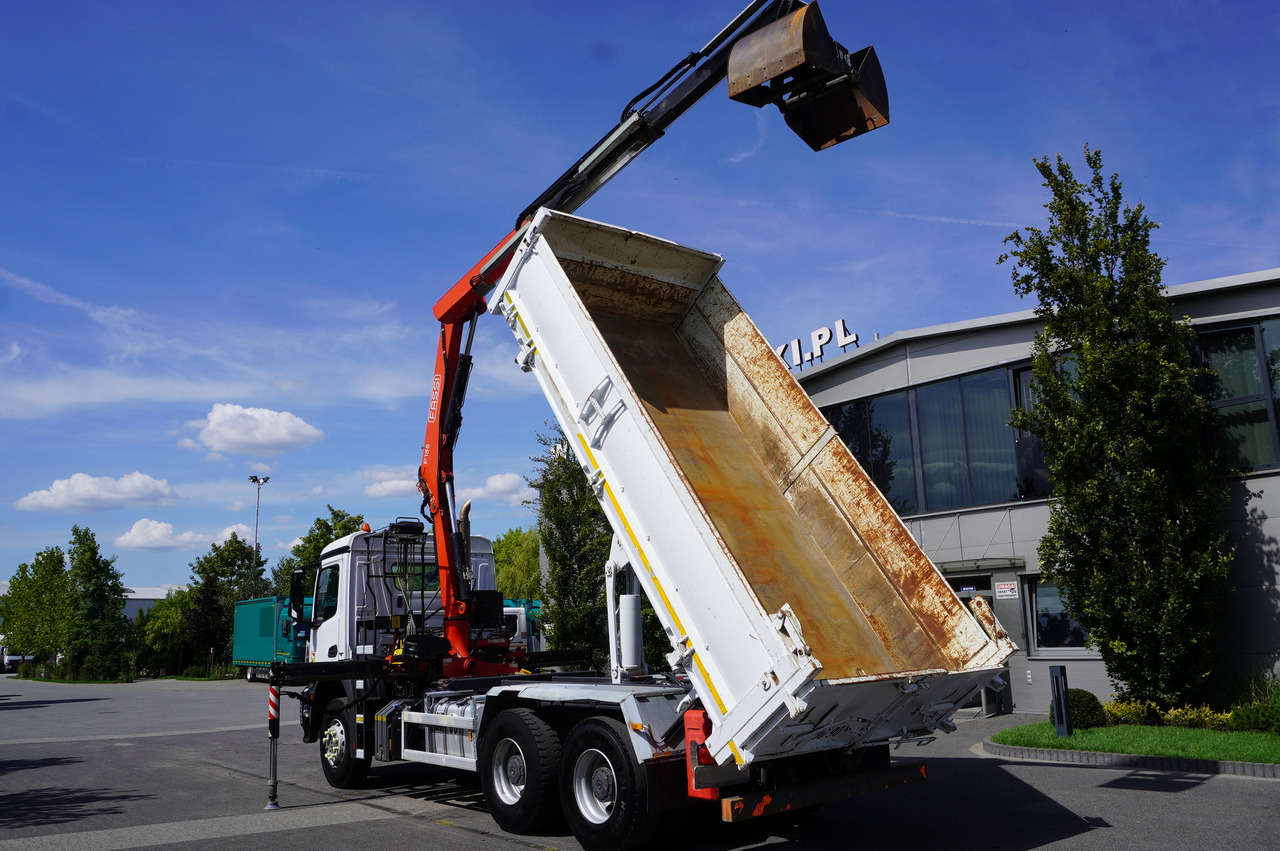 MERCEDES-BENZ Arocs 2636 / 6x4 / HDS Fassi / 3-Way Tipper / Bortmatic - شاحنة كرين: صورة 5 MERCEDES-BENZ Arocs 2636 / 6x4 / HDS Fassi / 3-Way Tipper / Bortmatic - شاحنة كرين: صورة 5