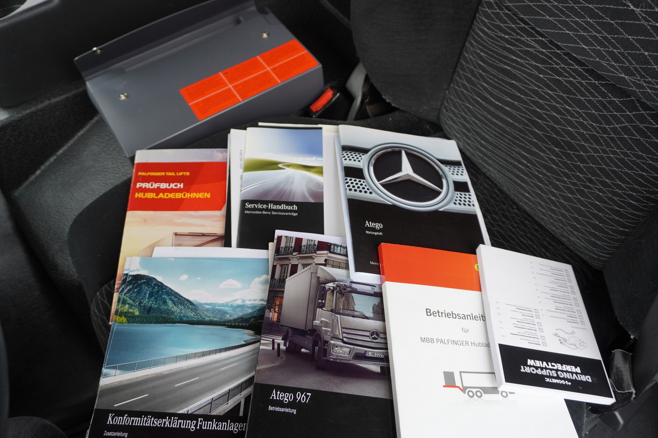 شاحنة صندوقية MERCEDES-BENZ Atego 816 E6 4x2 / container / 15 pallets: صورة 9