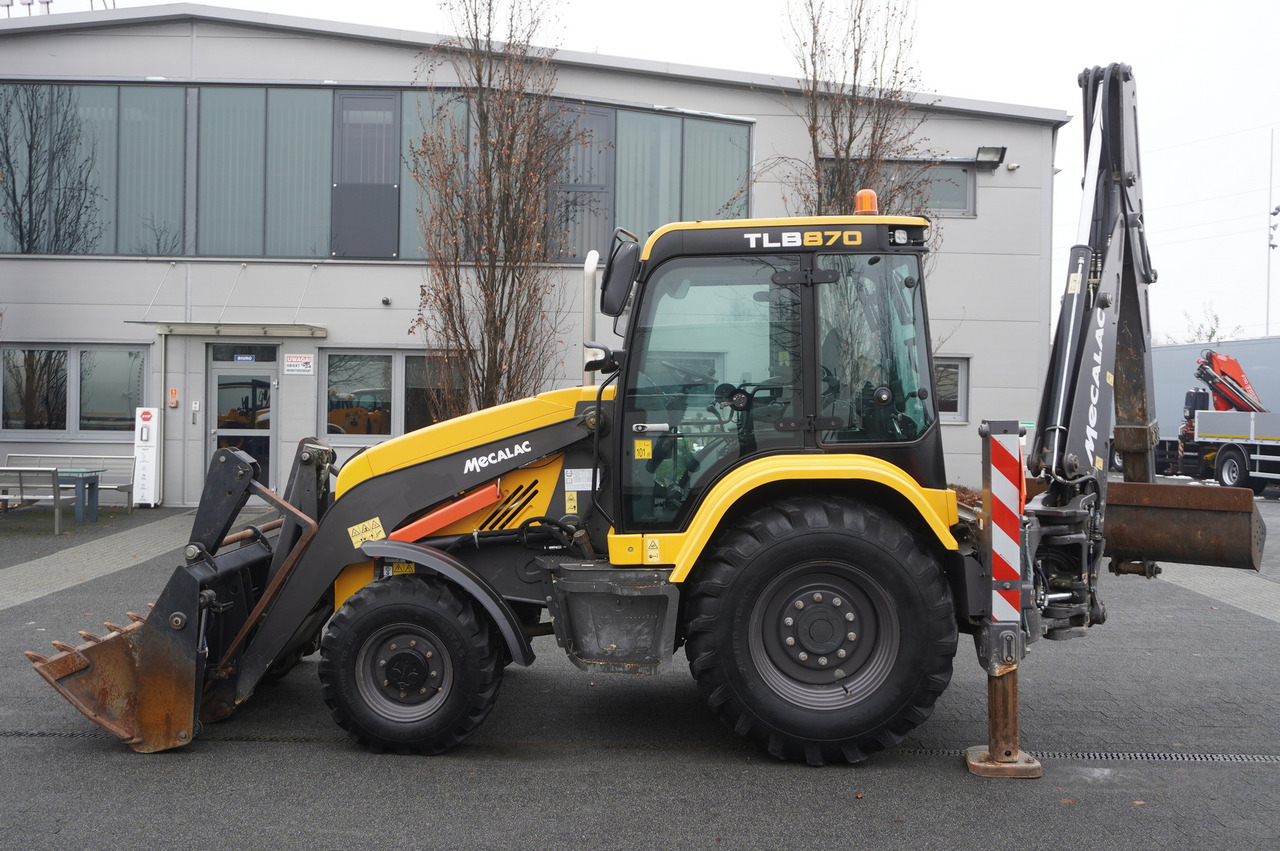 Mecalac TLB870 backhoe loader / 1990 MTH! / joysticks - لودر ذو محراث خلفي/ باكهو: صورة 3 Mecalac TLB870 backhoe loader / 1990 MTH! / joysticks - لودر ذو محراث خلفي/ باكهو: صورة 3