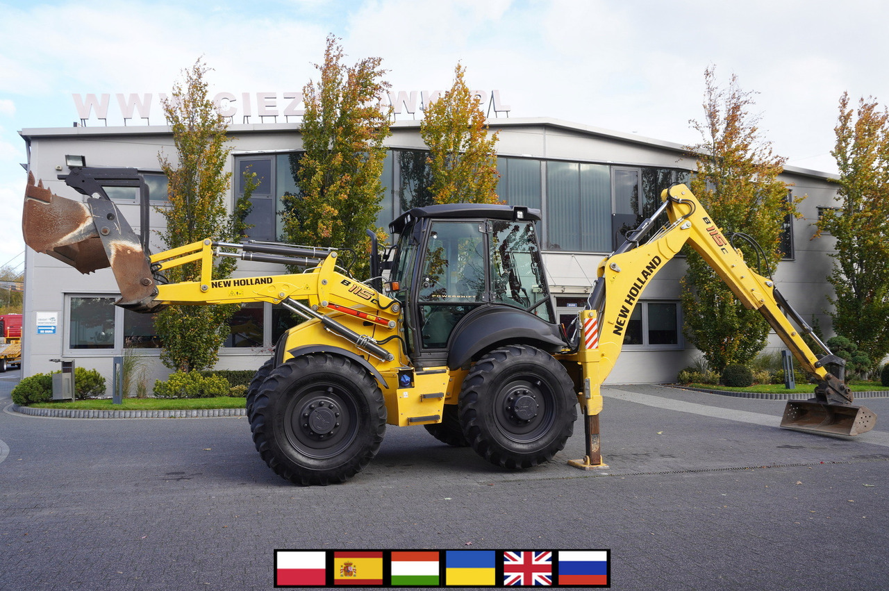 NEW HOLLAND B 115 C backhoe loader / 1000 MTH ! / 2021 - لودر ذو محراث خلفي/ باكهو: صورة 1 NEW HOLLAND B 115 C backhoe loader / 1000 MTH ! / 2021 - لودر ذو محراث خلفي/ باكهو: صورة 1