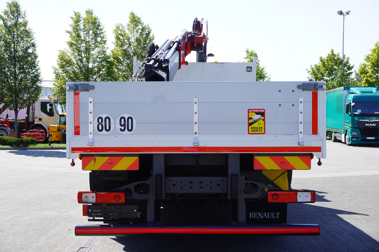 RENAULT C280 DTI 8 / FASSI crane 5.6 T / range 8 m / Flatbed 15 EPAL - شاحنة كرين: صورة 3 RENAULT C280 DTI 8 / FASSI crane 5.6 T / range 8 m / Flatbed 15 EPAL - شاحنة كرين: صورة 3