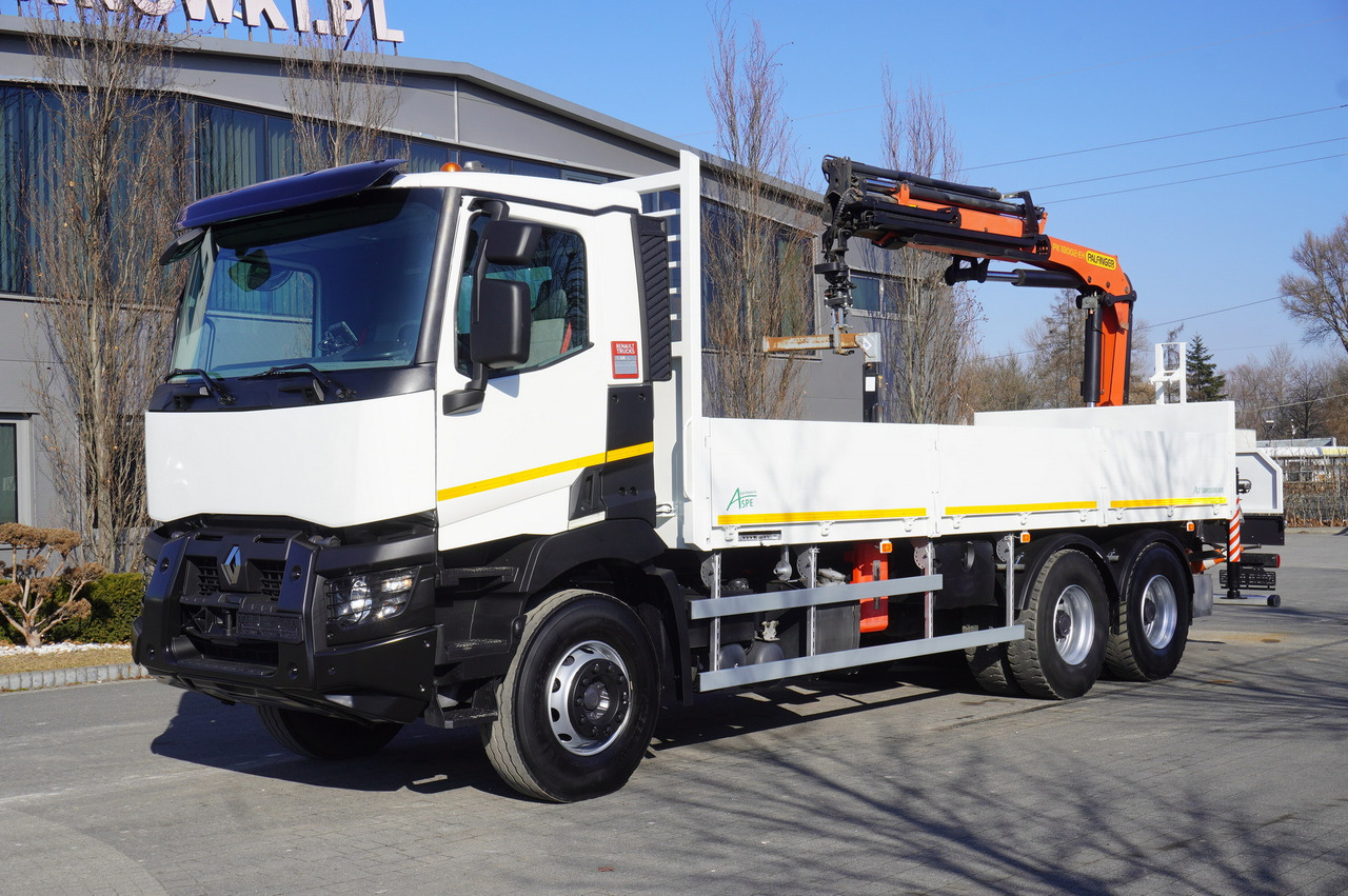 RENAULT C380 / 6x4 / HDS Palfinger PK 18002-EH 6000 kg - شاحنات مسطحة, شاحنة كرين: صورة 2 RENAULT C380 / 6x4 / HDS Palfinger PK 18002-EH 6000 kg - شاحنات مسطحة, شاحنة كرين: صورة 2