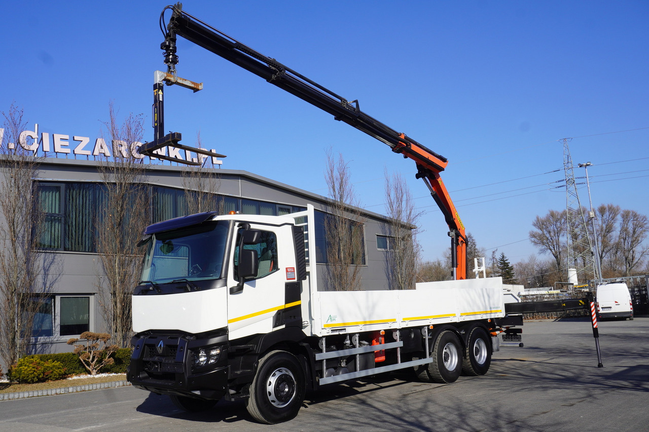 RENAULT C380 / 6x4 / HDS Palfinger PK 18002-EH 6000 kg - شاحنة كرين: صورة 1 RENAULT C380 / 6x4 / HDS Palfinger PK 18002-EH 6000 kg - شاحنة كرين: صورة 1