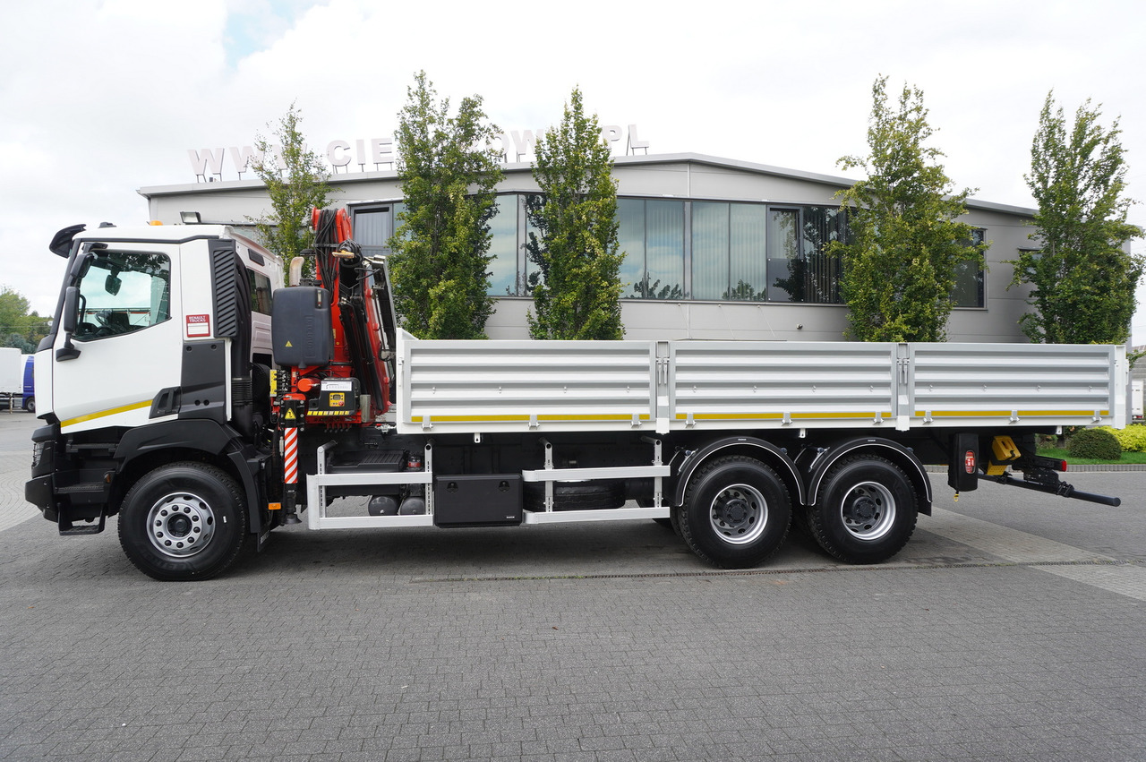 RENAULT K380 6×4 / FASSI F175 crane 7.85 t / 120 thousand km! / 2-sided tipper - شاحنة كرين: صورة 5 RENAULT K380 6×4 / FASSI F175 crane 7.85 t / 120 thousand km! / 2-sided tipper - شاحنة كرين: صورة 5