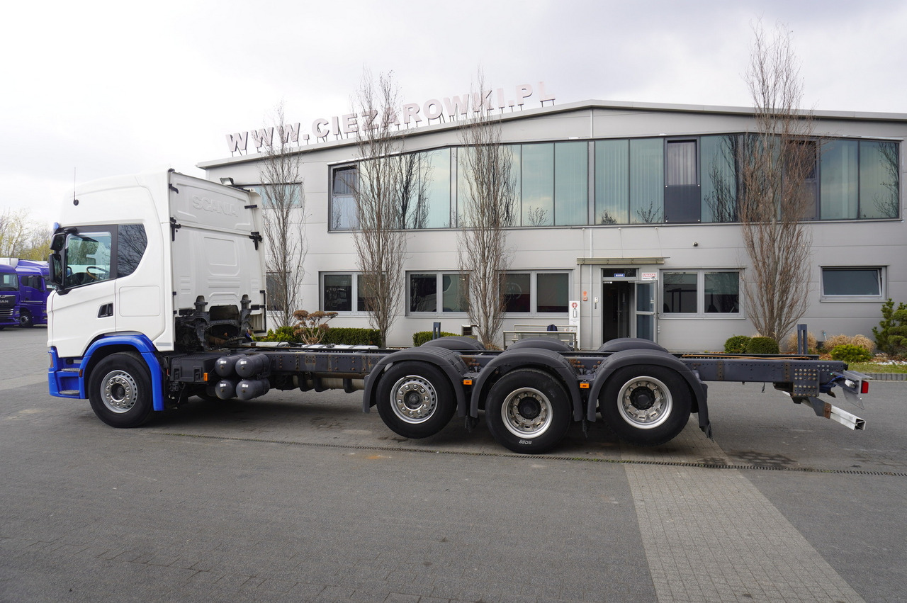 SCANIA G500 8x2 / 2nd axis steered / Chassis 8.35 m / 2021 - شاحنة بهيكل معدني للمقصورة: صورة 4 SCANIA G500 8x2 / 2nd axis steered / Chassis 8.35 m / 2021 - شاحنة بهيكل معدني للمقصورة: صورة 4