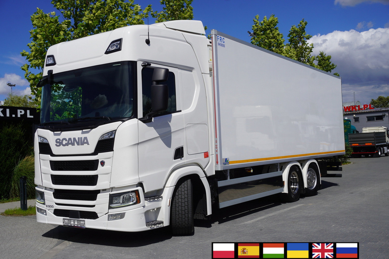 SCANIA R500 / Lecapitaine refrigerator 20 EPAL / Carrier Supra 950 / Steered 3rd axle - شاحنة ذات مبرد: صورة 1 SCANIA R500 / Lecapitaine refrigerator 20 EPAL / Carrier Supra 950 / Steered 3rd axle - شاحنة ذات مبرد: صورة 1